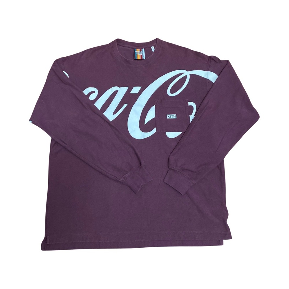 Coca Cola Kith Long Sleeve Shirt Size S Oversized